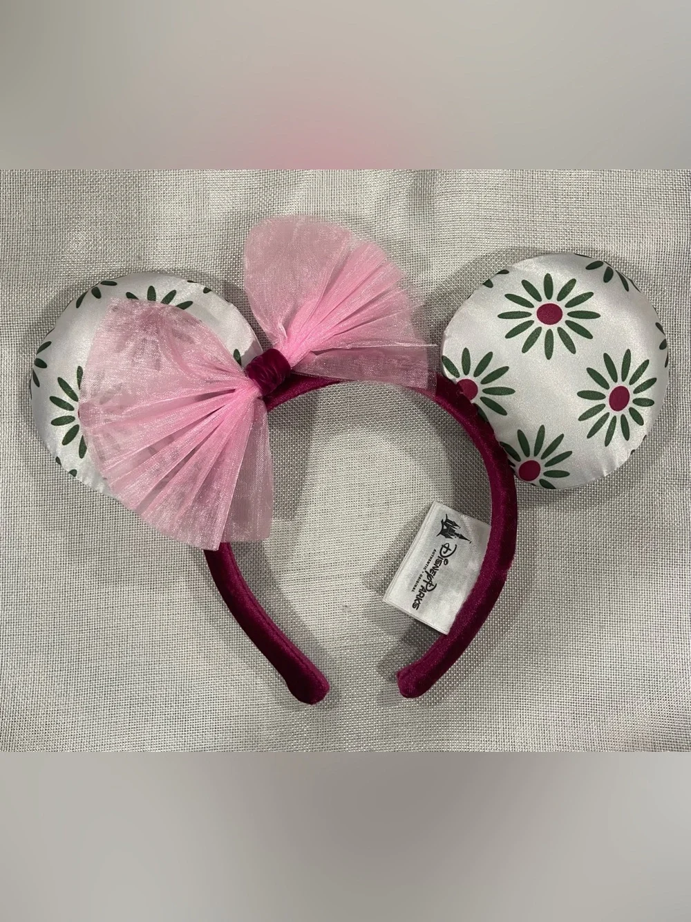 2019 Disney Parks Haunted Mansion Tightrope Walker Minnie Mouse Ears Headband